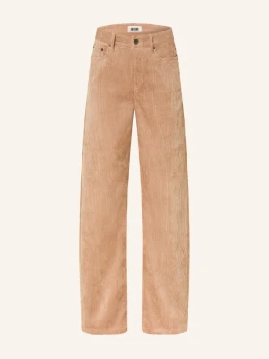 Drykorn Spodnie Marlena Medley Ze Sztruksu beige