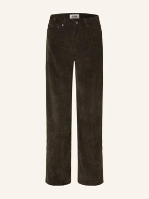 Drykorn Spodnie Marlena Medley Ze Sztruksu braun