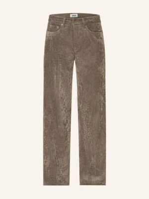 Drykorn Spodnie Marlena Medley Ze Sztruksu gruen