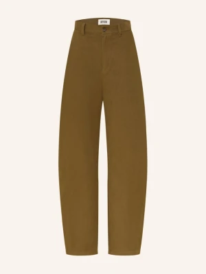 Drykorn Spodnie Receive gruen KHAKI