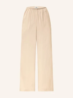 Drykorn Spodnie Satynowe Tweezer beige