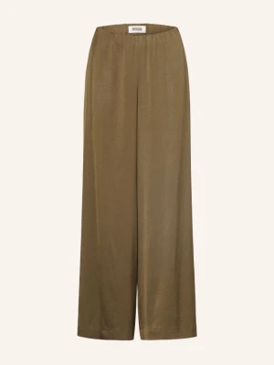Drykorn Spodnie Satynowe Tweezer gruen KHAKI