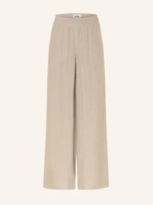 Drykorn Spodnie Z Lnu Ceiling gruen