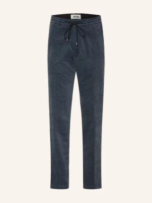 Drykorn Spodnie Z Sztruksu Deger O Kroju Regular Fit blau GRANATOWY