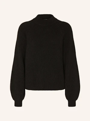 Drykorn Sweter Kimoni schwarz