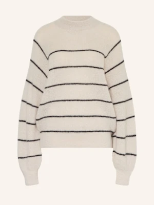 Drykorn Sweter Larelya Z Dodatkiem Alpaki weiss