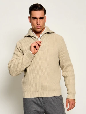 Drykorn Sweter Manuelo_2 | Regular Fit beżowy