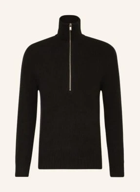 Drykorn Sweter Typu Troyer Manuelo schwarz