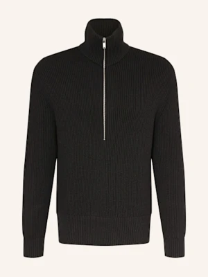 Drykorn Sweter Typu Troyer Manuelo schwarz