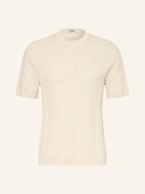 Drykorn Sweter Z Dzianiny Freeko Z Lnem beige