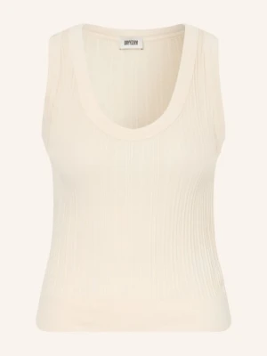 Drykorn Sweter Z Dzianiny Sulena weiss