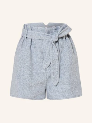 Drykorn Szorty Paperbag Dubious blau