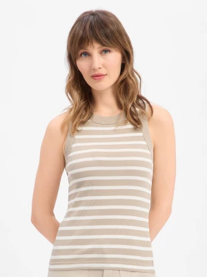 Drykorn Top damski - Olina Kobiety Bawełna (100%) brązowy,