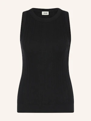 Drykorn Top Z Dzianiny Olina schwarz