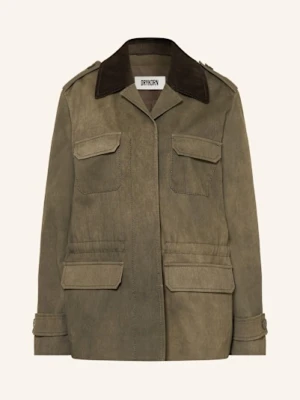 Drykorn Żakiet Pudełkowy Bodney gruen