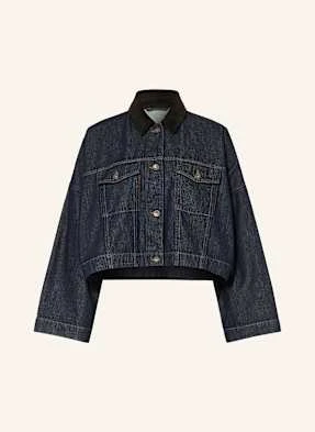 Drykorn Żakiet Pudełkowy W Stylu Jeansowym blau