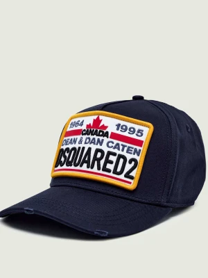 Dsquared2 Bejsbolówka granatowy