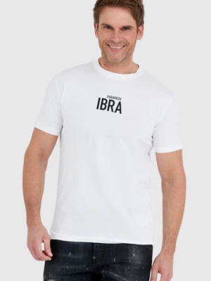 DSQUARED2 Biały t-shirt męski ibra