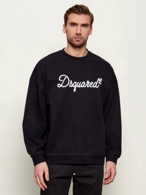 Dsquared2 Bluza D2 Signature | Relaxed fit czarny
