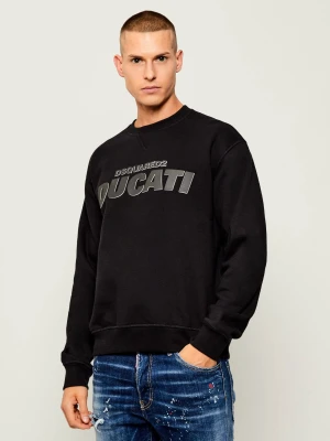 Dsquared2 Bluza Dsquared2 x Ducati | cool fit czarny