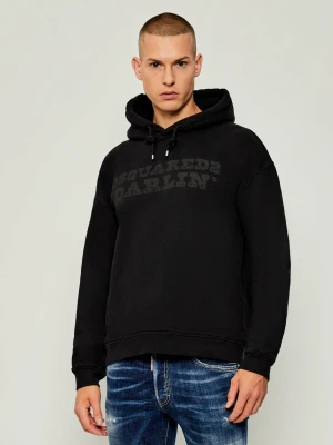 Dsquared2 Bluza | Relaxed fit czarny