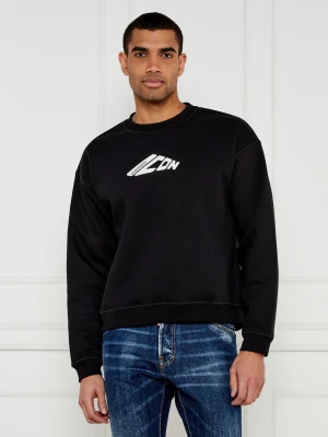 Dsquared2 Bluza | Relaxed fit czarny