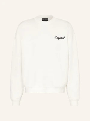 dsquared2 Bluza weiss BIAŁY