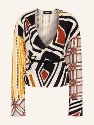 dsquared2 Bluzka O Kroju Kopertowym weiss