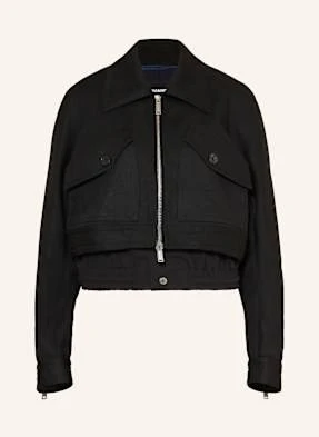 dsquared2 Bluzony Hybrid d2 schwarz