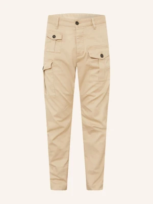 dsquared2 Bojówki O Kroju Extra Slim Fit beige