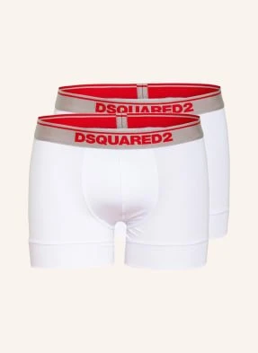 dsquared2 Bokserki, 2 Szt. weiss