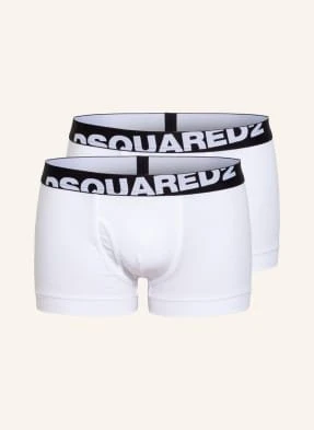 dsquared2 Bokserki, 2 Szt. weiss