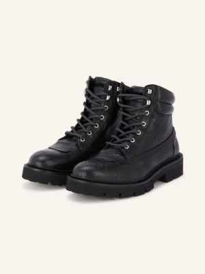 dsquared2 Botki Sznurowane schwarz CZARNY