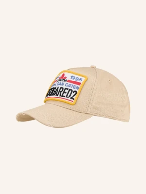 dsquared2 Czapka Z Daszkiem beige