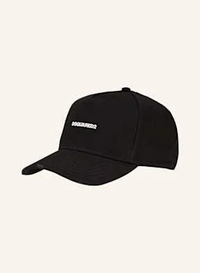 dsquared2 Czapka Z Daszkiem schwarz