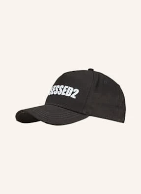 dsquared2 Czapka Z Daszkiem schwarz