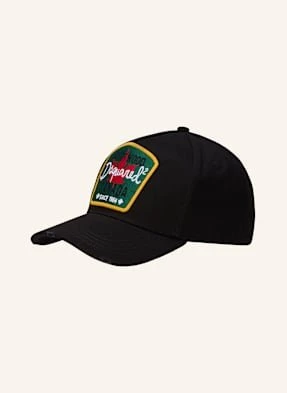 dsquared2 Czapka Z Daszkiem schwarz