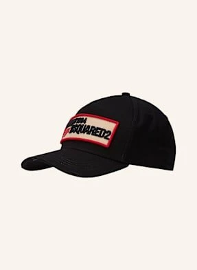dsquared2 Czapka Z Daszkiem schwarz