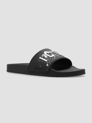 DSQUARED2 Czarne klapki Slide Sandals