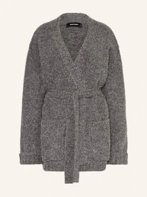 dsquared2 Dzianinowe Wdzianko Z Dodatkiem Alpaki grau