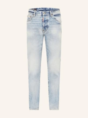 dsquared2 Dżinsy Teddy O Kroju Extra Slim blau