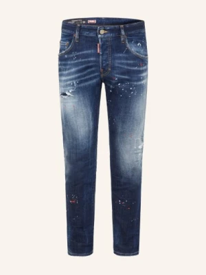 dsquared2 Dżinsy Zniszczone Extra Slim Fit blau