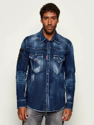 Dsquared2 Jeansowa koszula Ducati x Dsquared2 | Regular Fit