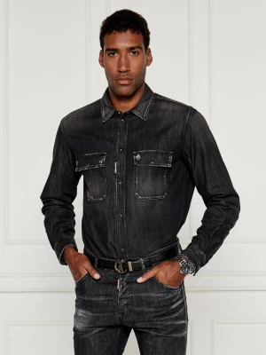 Dsquared2 Jeansowa koszula Relax Dan | Regular Fit