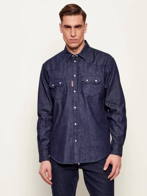 Dsquared2 Jeansowa koszula Twin Peaks | Relaxed fit