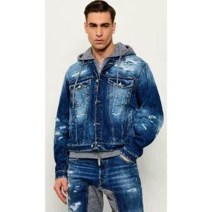 Dsquared2 Jeansowa kurtka | Oversize fit