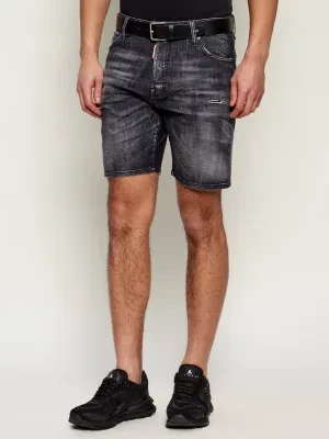 Dsquared2 Jeansowe szorty MARINE | Regular Fit