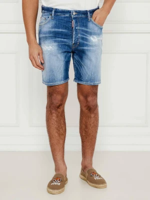 Dsquared2 Jeansowe szorty Marine | Slim Fit