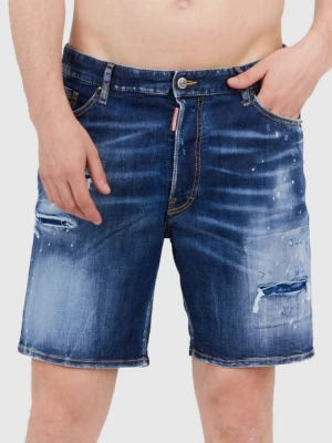 DSQUARED2 Jeansowe szorty męskie, Rozmiar 48