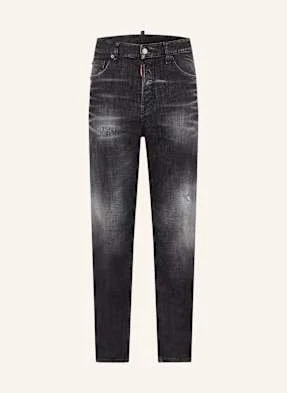 dsquared2 Jeansy 642 Regular Fit schwarz